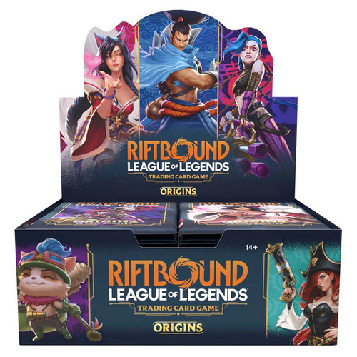 Display of booster packs