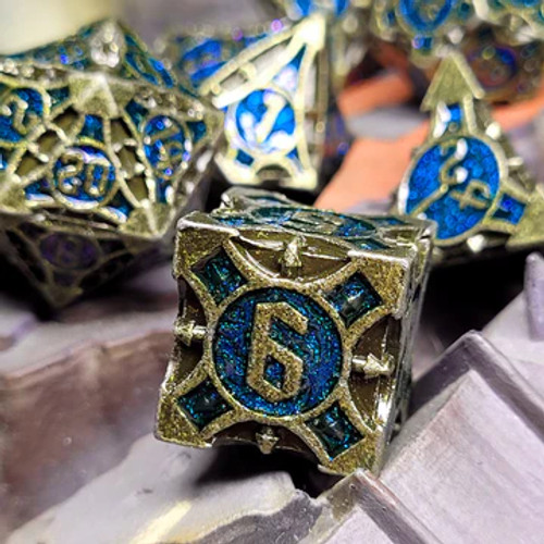 Closeup on the dice