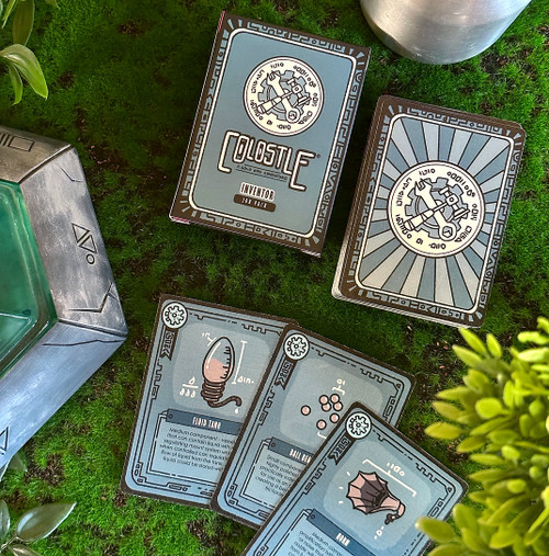 sample cards from the inventor deck