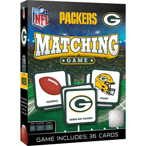Matching game front of packaging showing 3 tiles