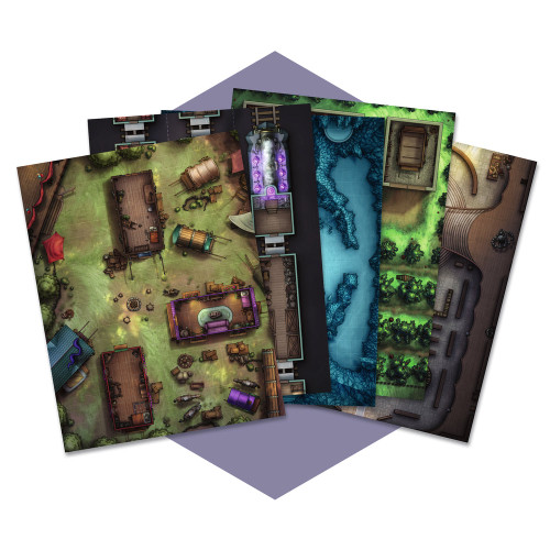 several sample maps