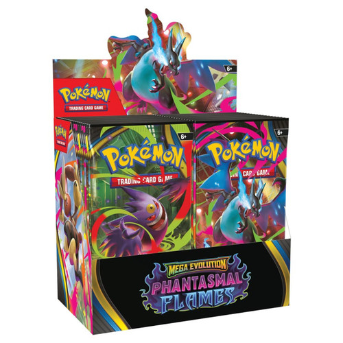 Full display of booster packs