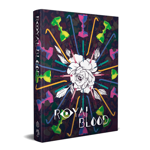 Book cover, depicting a flower in the center of a circle of chalices