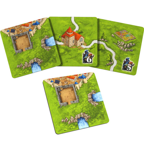 sample land and tower cards