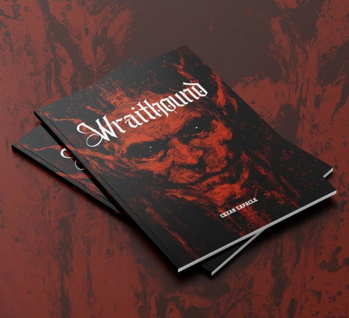 Book cover, art depicting a face with stretched features Book cover, art depicting a face with stretched features