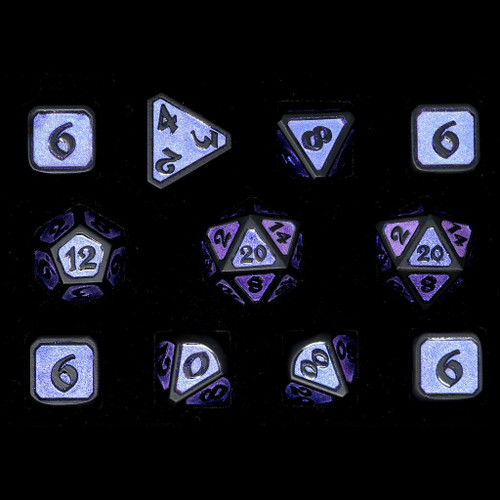 image of 11 dice set