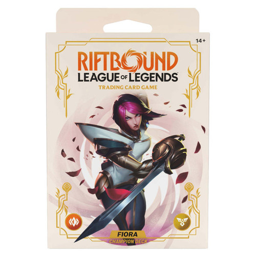 Deck packaging, featuring Fiora art