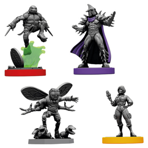 Four included miniatures