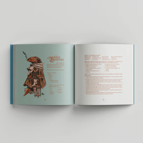 Interior page spread