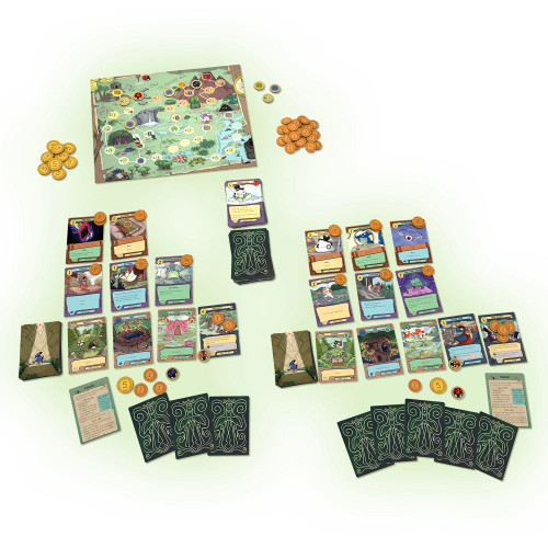 Two player game setup