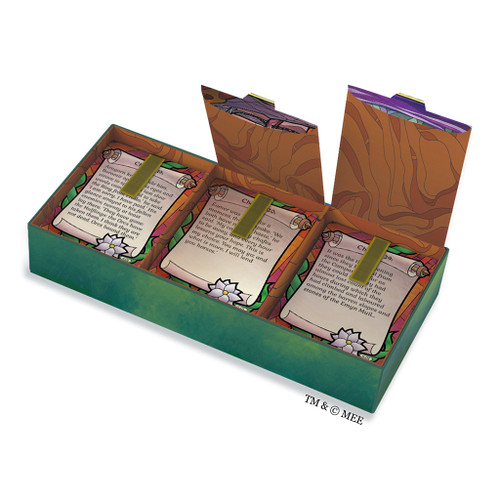 Game cards and storage in the box