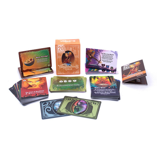 gold deck spread out contents