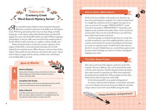 Interior page spread