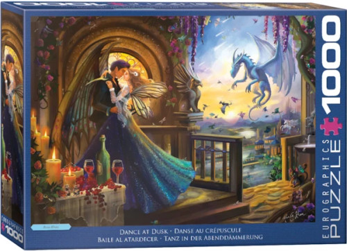 blue border front puzzle box