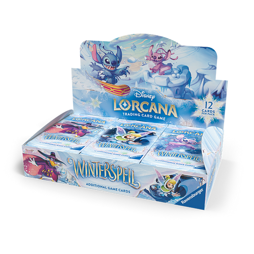 Box of booster packs from the Winterspell set