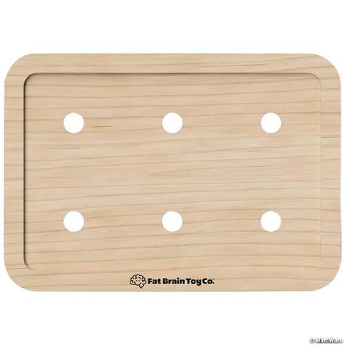 blank light wooden empty board