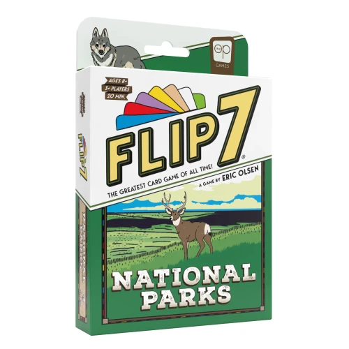 Game box depicting a deer on a grassy plain