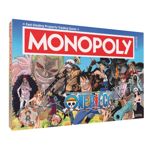 Game box depicting a crowd of characters from the One Piece anime/manga series