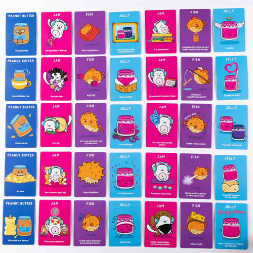 all cards laid out