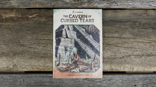 Cover art depicting a robed figure in front of a huge underground pyramid