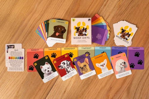 Game cards and gameplay example