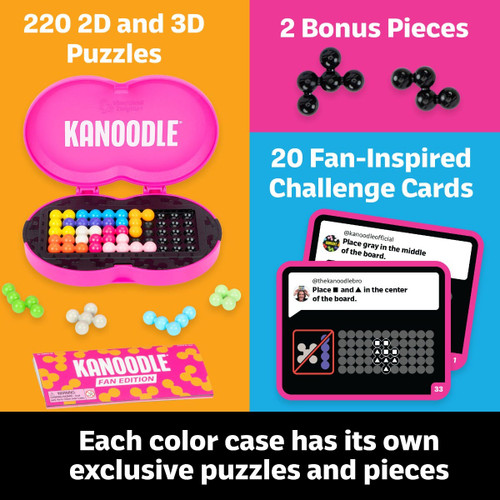 kanoodle pink case with components