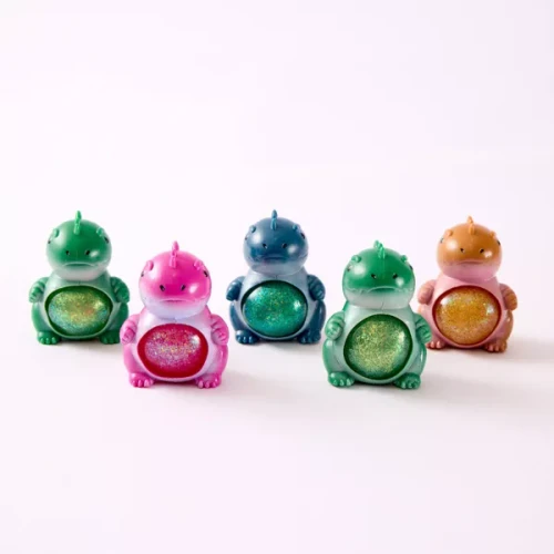 Four color variants: green, blue, orange, pink
