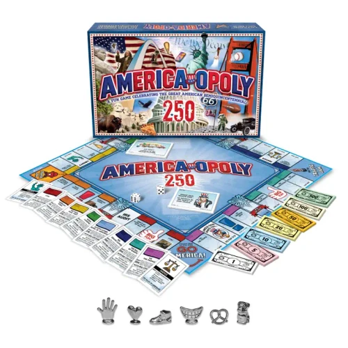 Game box with components