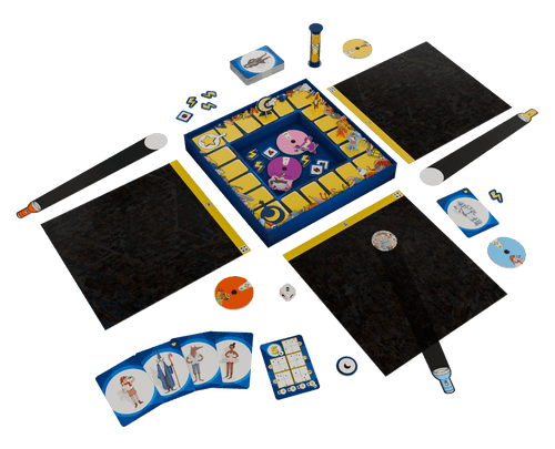 game midplay with the challenge cards