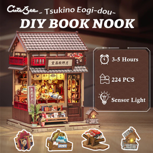 Completed model with time, pieces and difficulty specifications