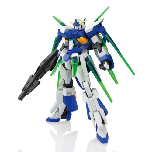 Completed Gundam model