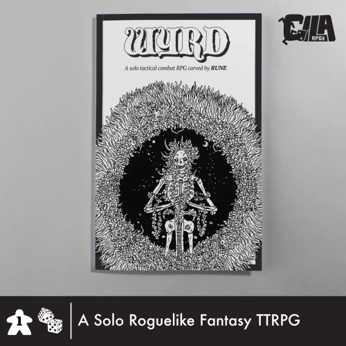 Book cover, depicting a strange skeletal creature