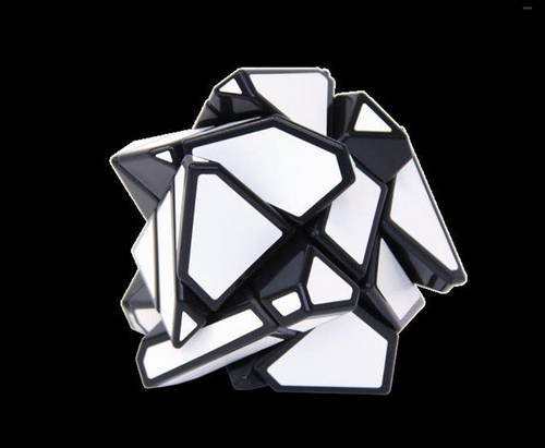 Unsolved puzzle cube