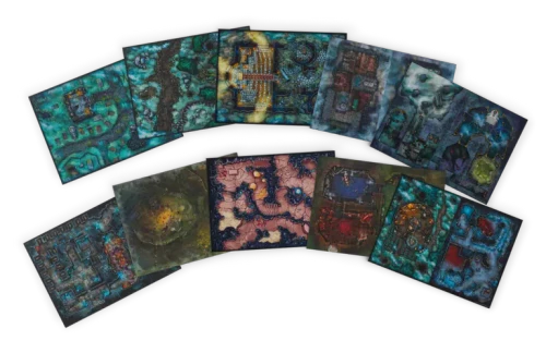 The ten included map images