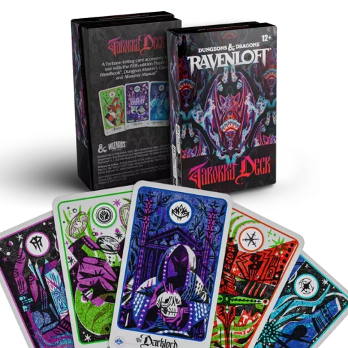 Sample cards with packaging