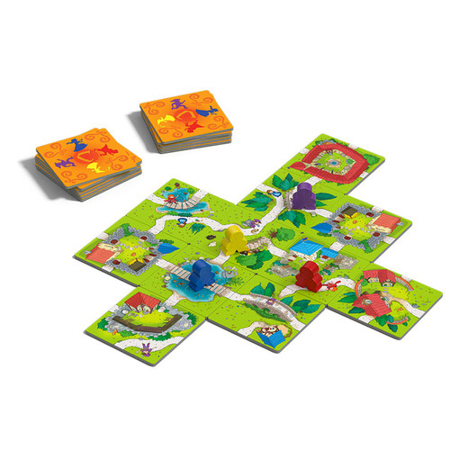 kid friendly tiles and meeples