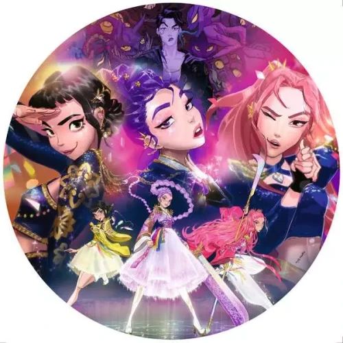 the kpop puzzle assembled
