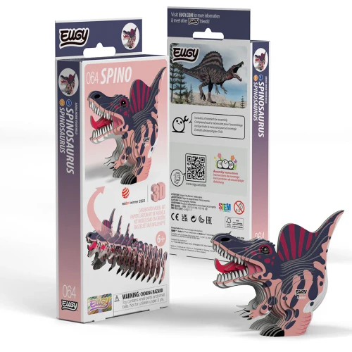 Completed model with packaging