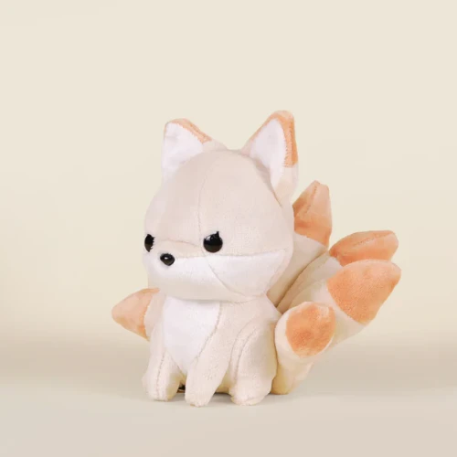Plush fox with many tails