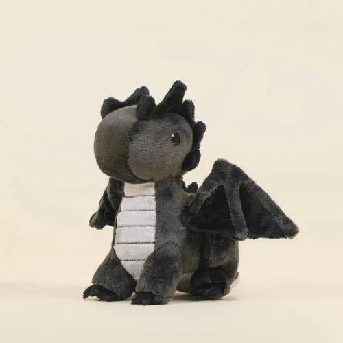 Black dragon plush