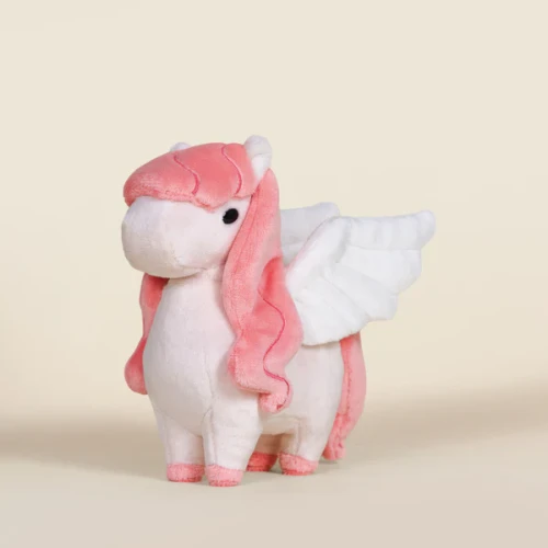 Pink pegasus plush