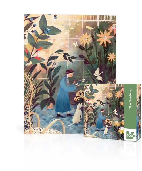 Puzzle box and image