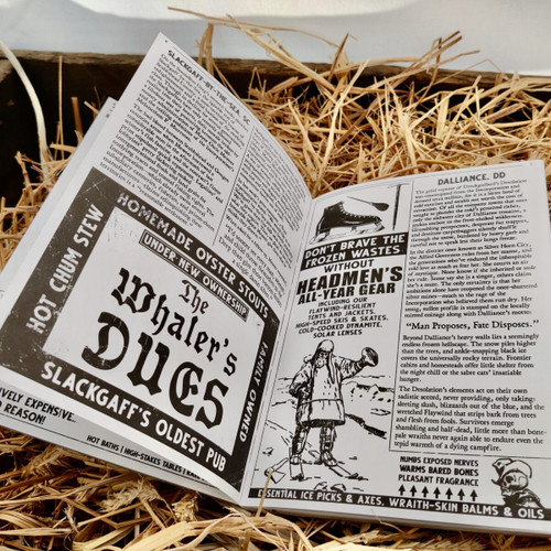 Interior page spread