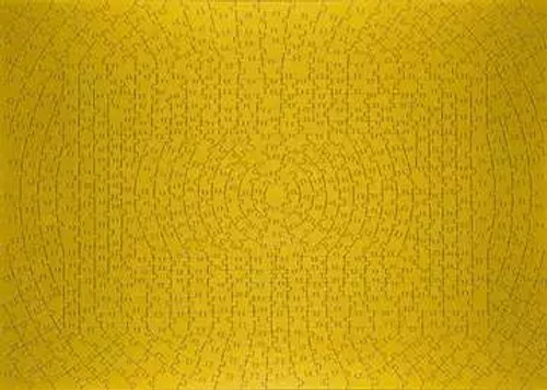Krypt Gold puzzle image, depicting a field of gold with a faint gradient in brightness