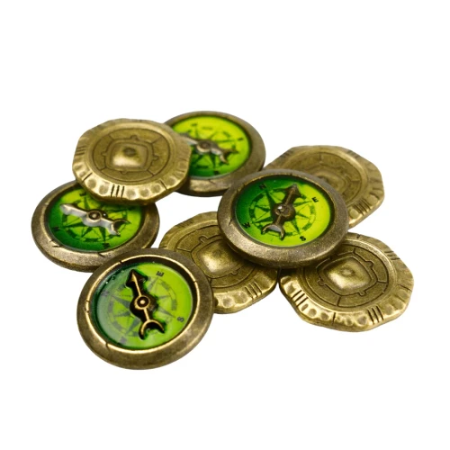 Pile of upgraded tokens