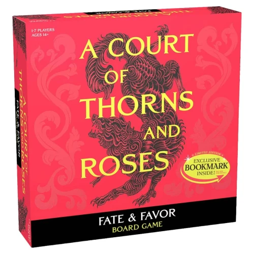 Game cover, depicting art from the A Court of Thorns and Roses book cover