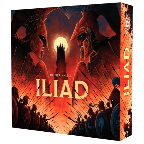 Game cover, depicting two warriors in plumed helmets facing off