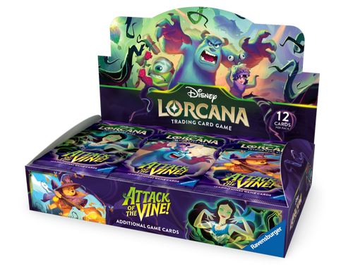 Full display box of booster packs