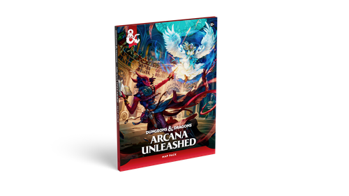 Map Pack packaging with art of two spellcasters in combat