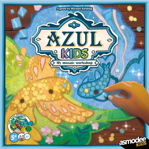 front of the game box with fish and bird